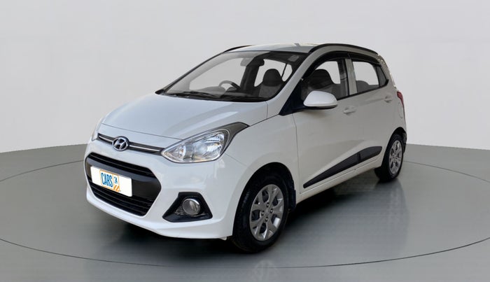 2016 Hyundai Grand i10 SPORTZ 1.2 KAPPA VTVT, Petrol, Manual, 45,327 km, Left Front Diagonal