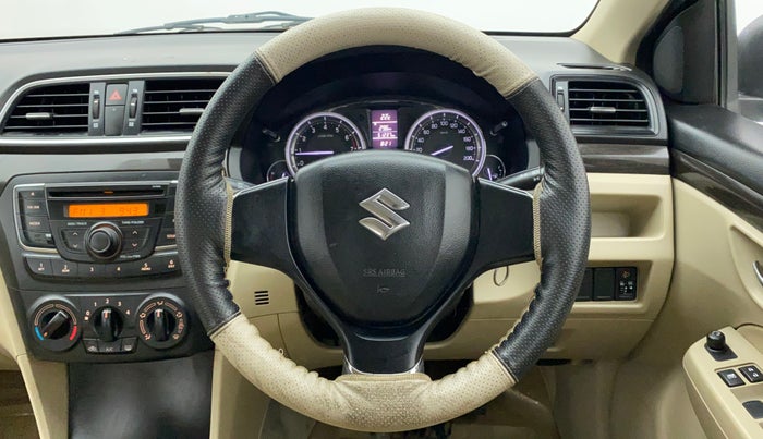 2016 Maruti Ciaz VXI, Petrol, Manual, 51,279 km, Steering Wheel Close Up