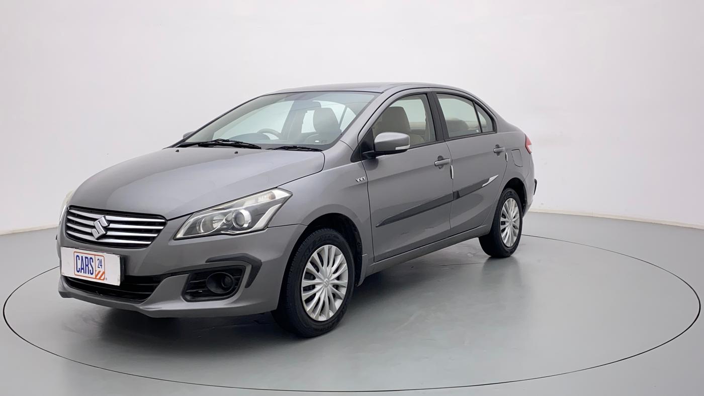 2016 Maruti Ciaz VXI, Petrol, Manual, 51,279 km, Left Front Diagonal