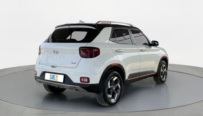 2020 Hyundai VENUE 1.0 turbo GDI IMT SX O, Petrol, Manual, 22,189 km, Right Back Diagonal