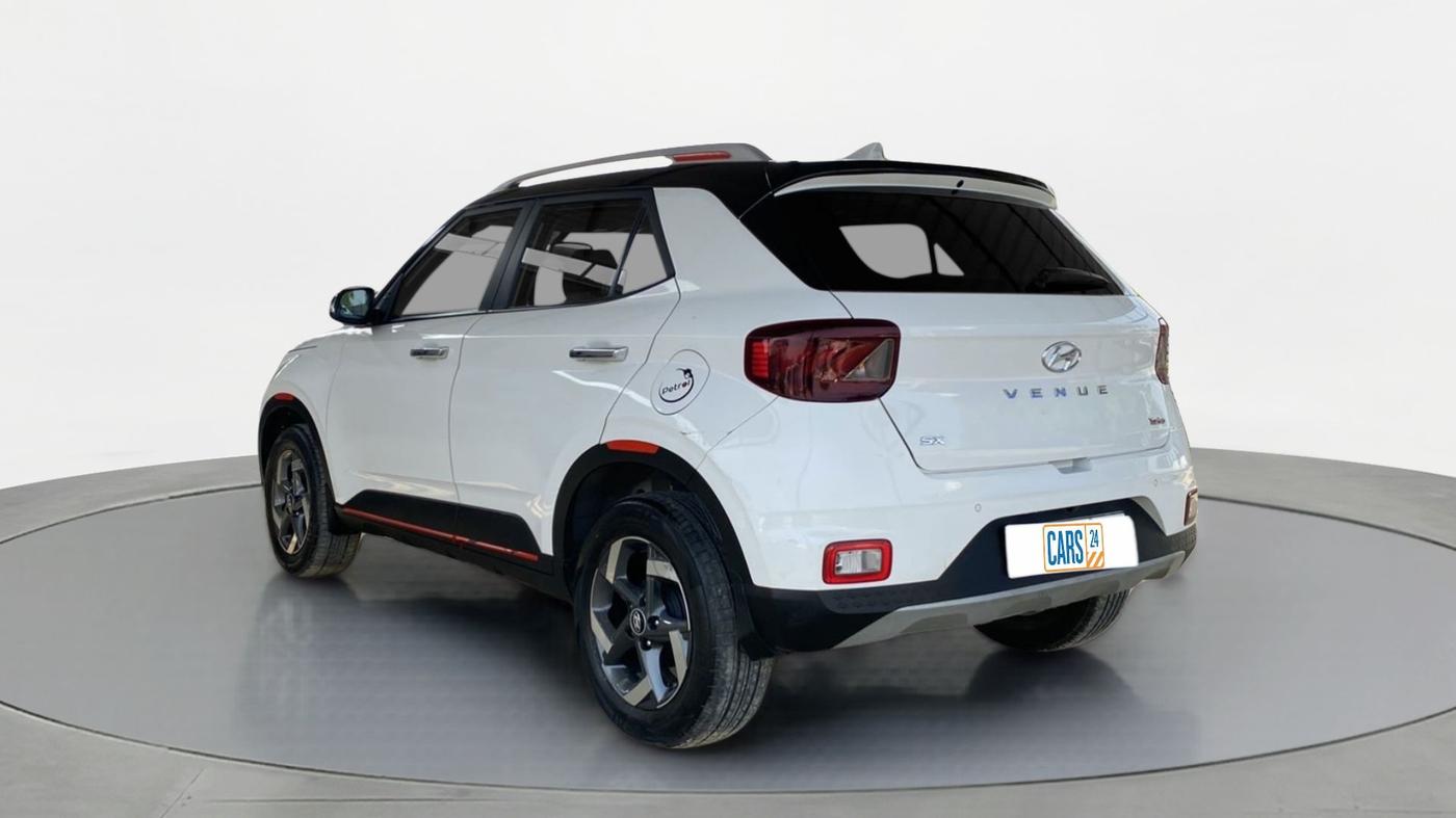 2020 Hyundai VENUE 1.0 turbo GDI IMT SX O, Petrol, Manual, 22,189 km, Left Back Diagonal