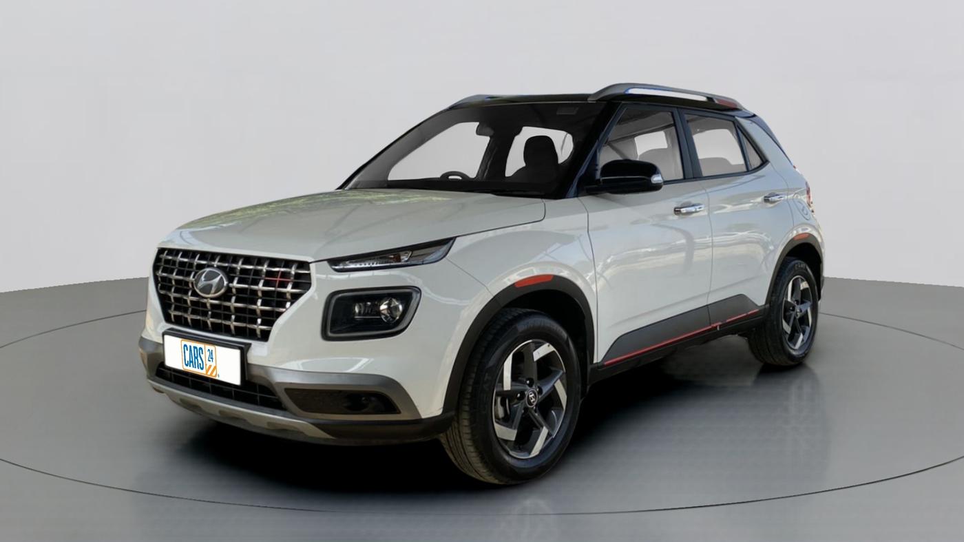 2020 Hyundai VENUE 1.0 turbo GDI IMT SX O, Petrol, Manual, 22,189 km, Left Front Diagonal