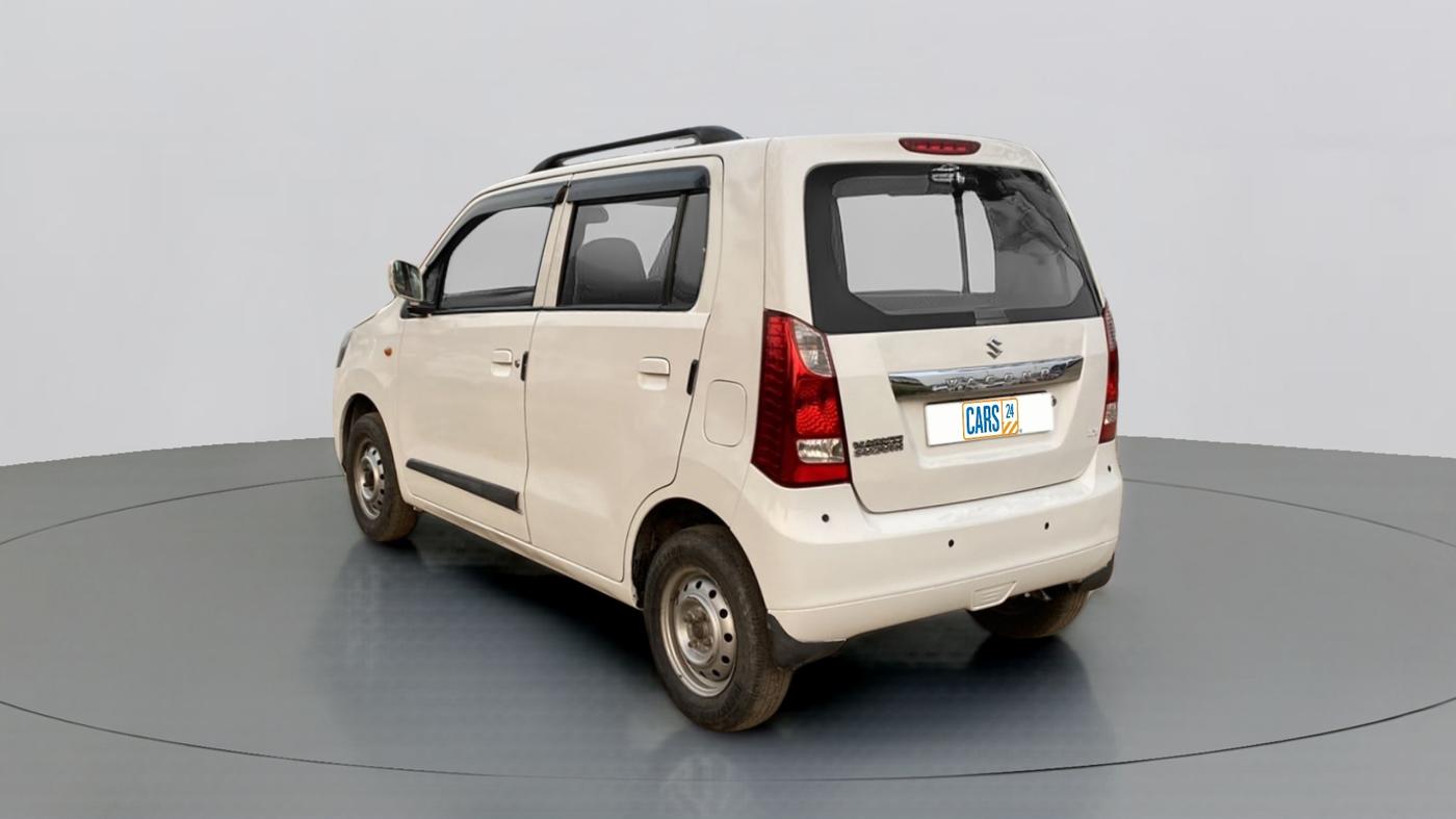 2013 Maruti Wagon R 1.0 LX, Petrol, Manual, 41,274 km, Left Back Diagonal