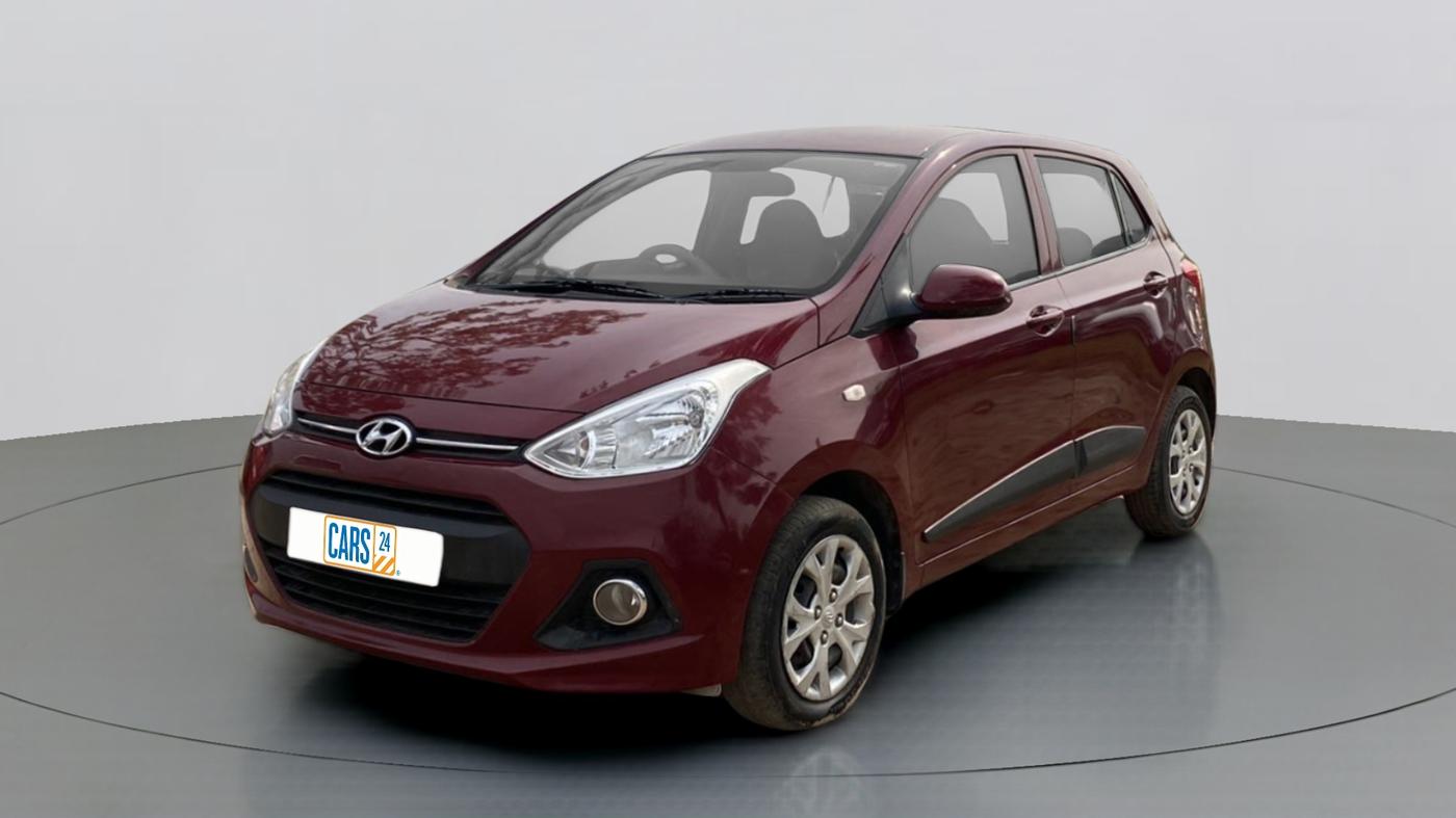 2015 Hyundai Grand i10 MAGNA 1.2 VTVT, Petrol, Manual, 26,851 km, Left Front Diagonal