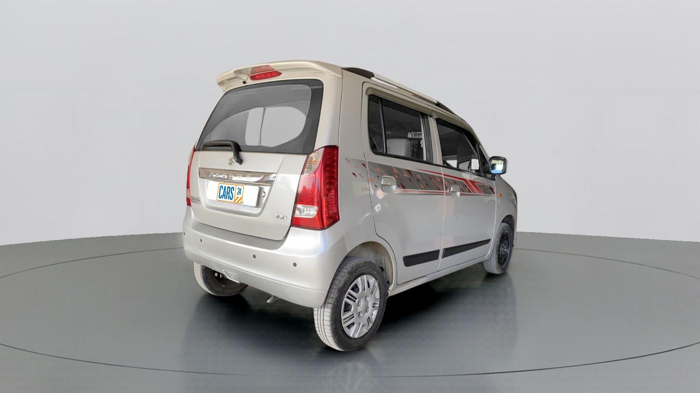 2017 Maruti Wagon R 1.0 VXI, Petrol, Manual, 22,964 km, Right Back Diagonal
