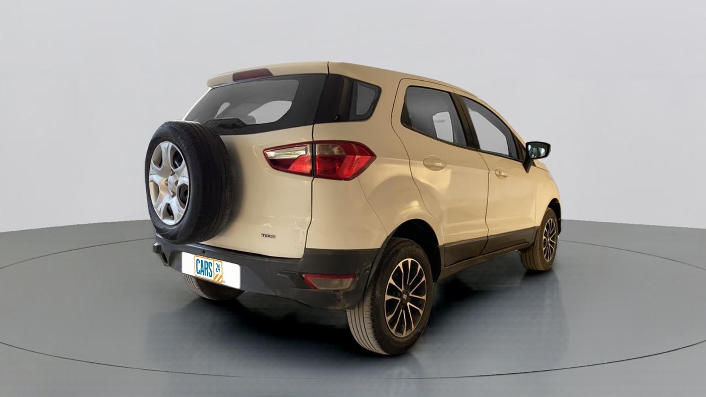 2016 Ford Ecosport 1.5 AMBIENTE TDCI, Diesel, Manual, 96,400 km, Right Back Diagonal