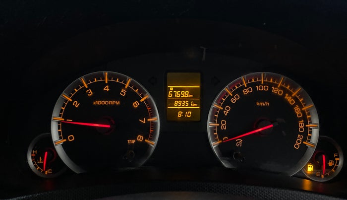 2013 Maruti Swift Dzire VXI, Petrol, Manual, 89,388 km, Odometer Image