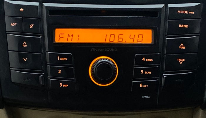 2013 Maruti Swift Dzire VXI, Petrol, Manual, 89,388 km, Infotainment System