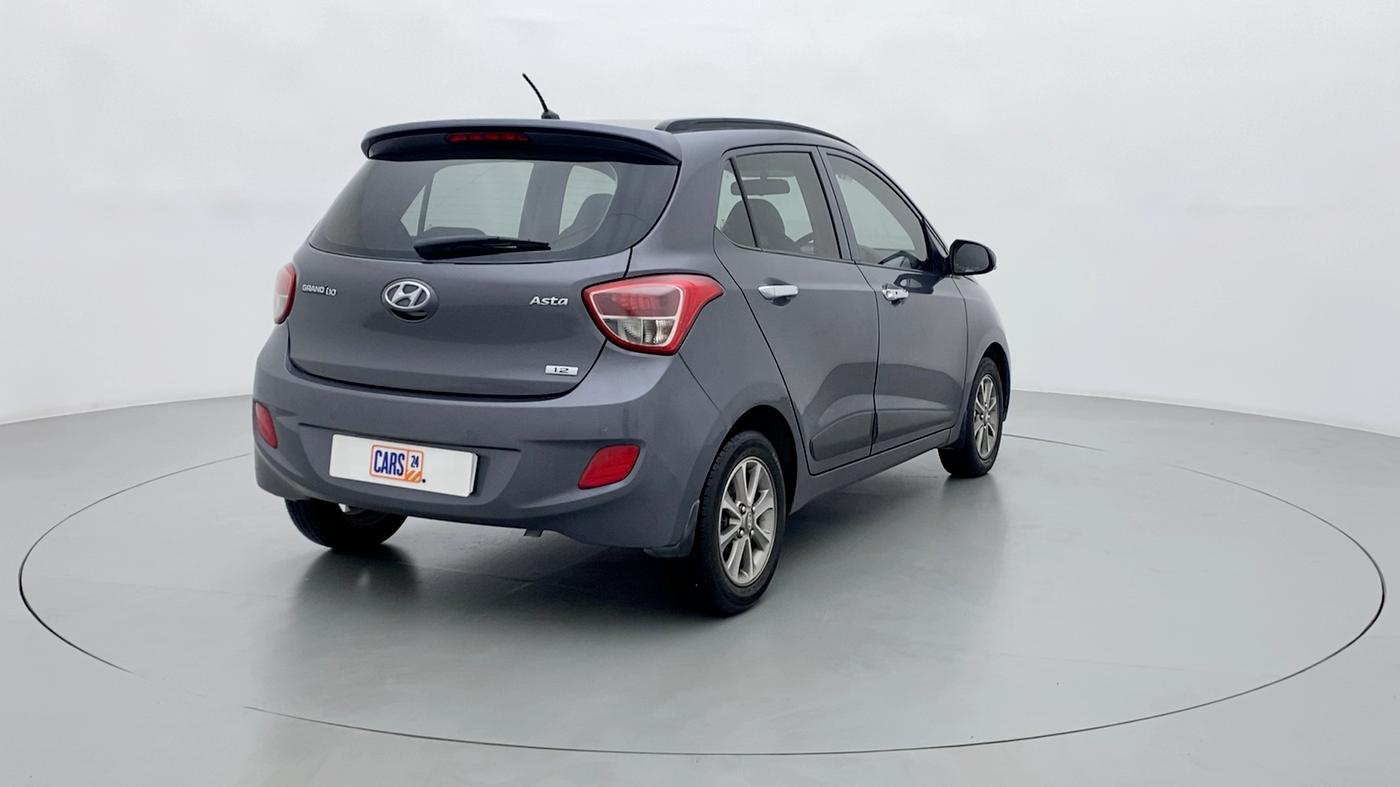 2014 Hyundai Grand i10 ASTA 1.2 KAPPA VTVT, Petrol, Manual, 93,104 km, Right Back Diagonal