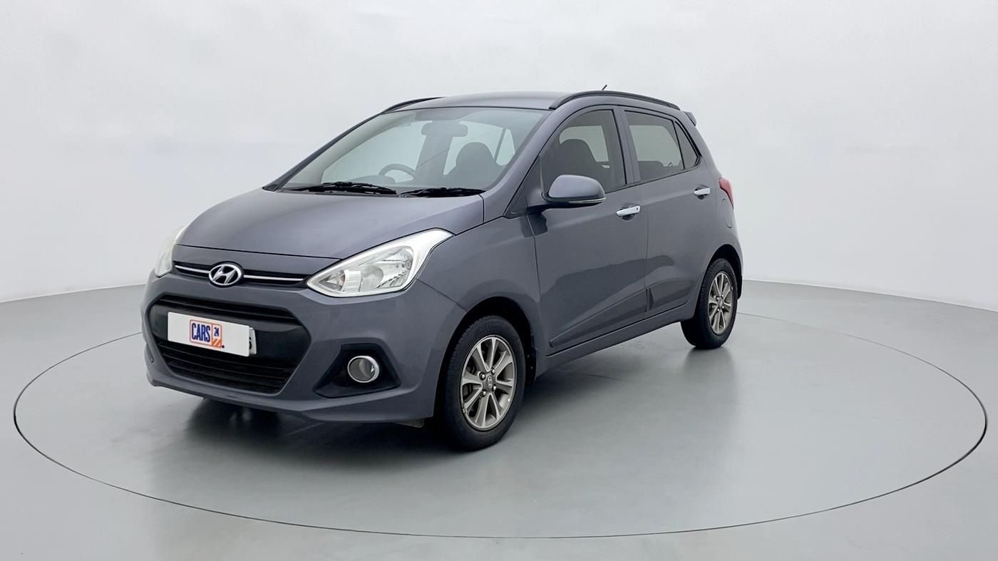 2014 Hyundai Grand i10 ASTA 1.2 KAPPA VTVT, Petrol, Manual, 93,104 km, Left Front Diagonal