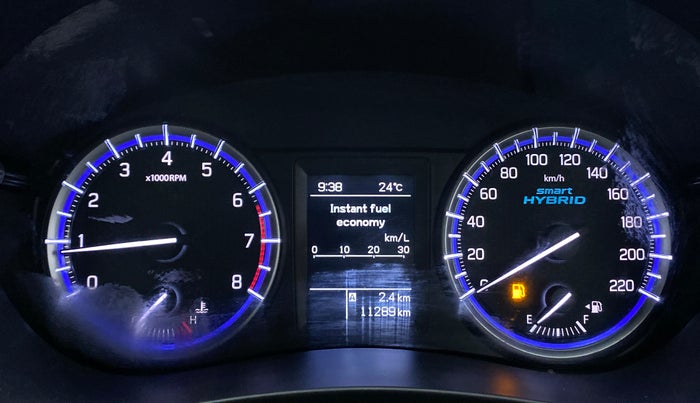 2021 Maruti S Cross SIGMA 1.5, Petrol, Manual, 11,402 km, Odometer Image