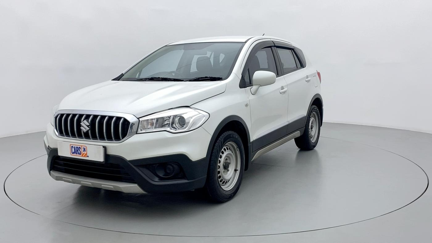 2021 Maruti S Cross SIGMA 1.5, Petrol, Manual, 11,402 km, Left Front Diagonal