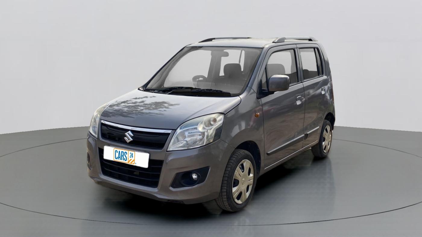2015 Maruti Wagon R 1.0 VXI, Petrol, Manual, 61,481 km, Left Front Diagonal