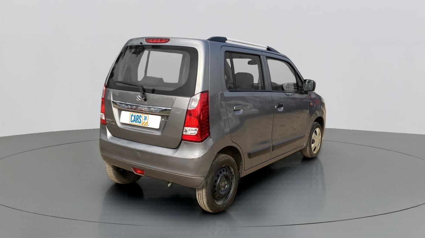 2015 Maruti Wagon R 1.0 VXI, Petrol, Manual, 61,481 km, Right Back Diagonal
