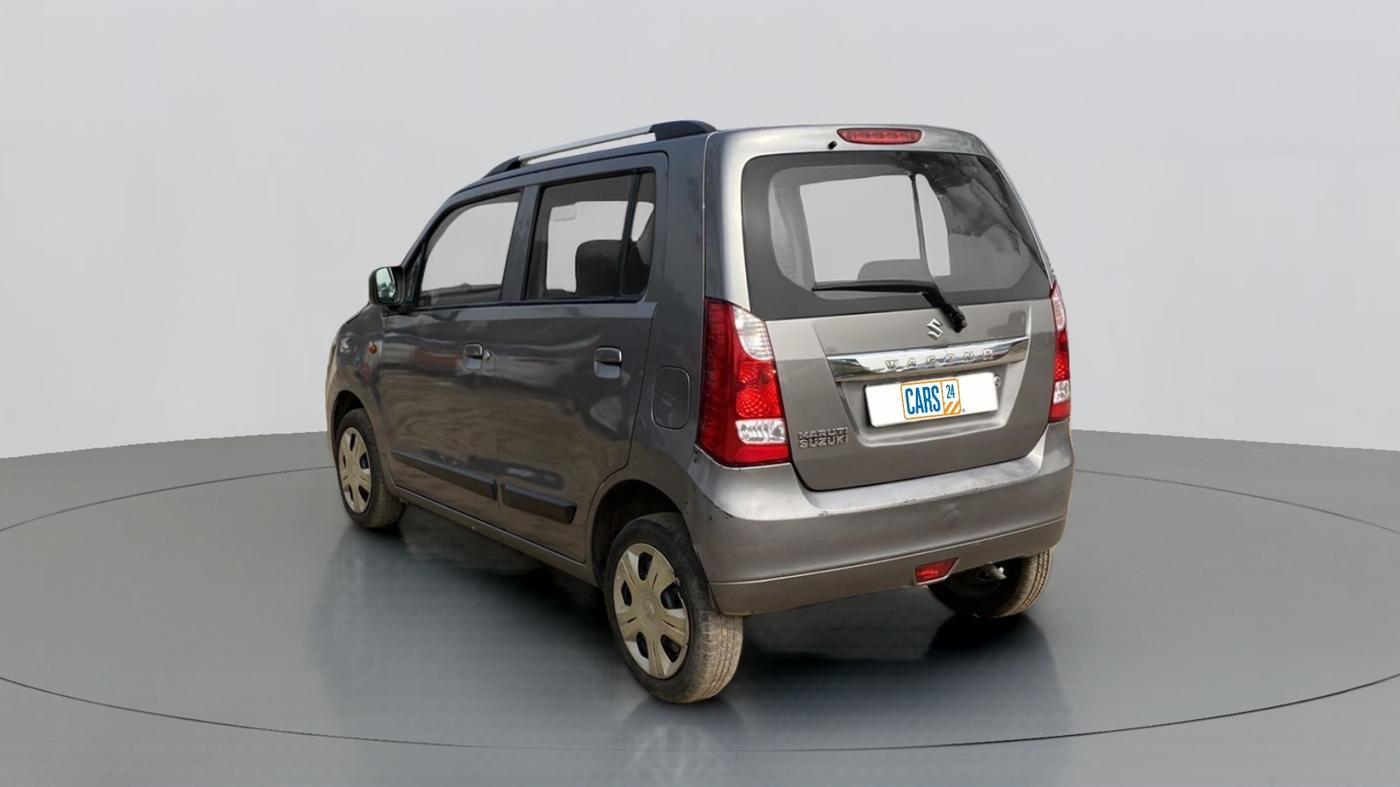 2015 Maruti Wagon R 1.0 VXI, Petrol, Manual, 61,481 km, Left Back Diagonal