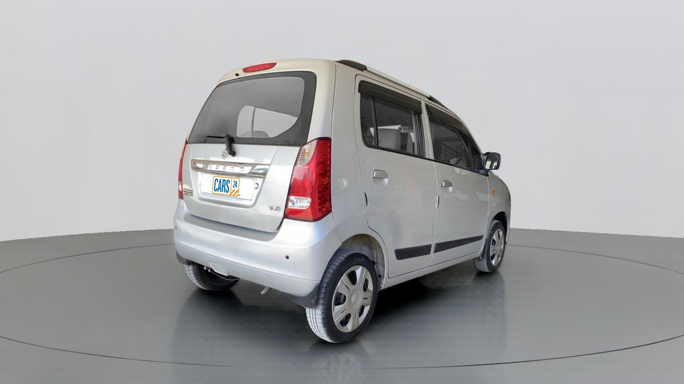 2018 Maruti Wagon R 1.0 VXI, Petrol, Manual, 9,394 km, Right Back Diagonal