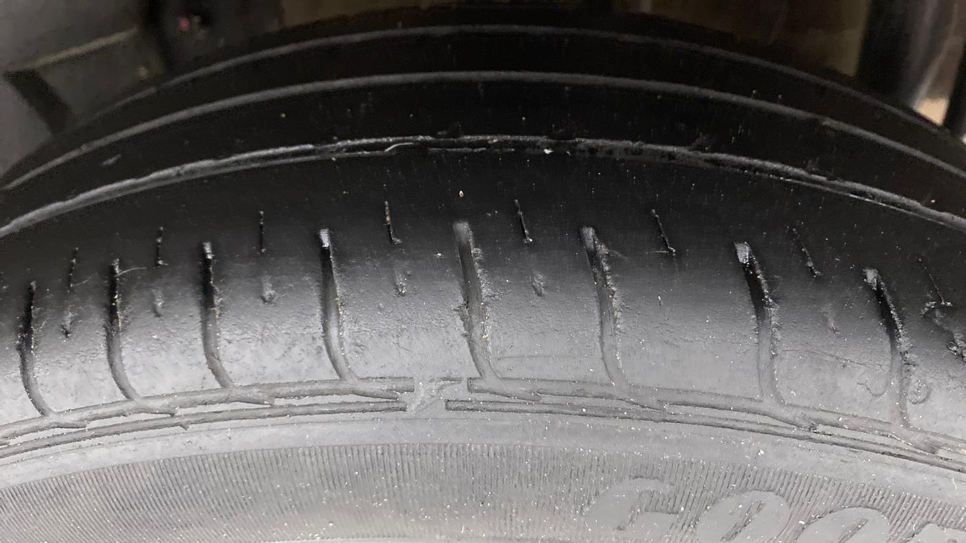 2019 Tata TIGOR 1.2 XZA+ RTN, Petrol, Automatic, 88,210 km, Left Rear Tyre Tread