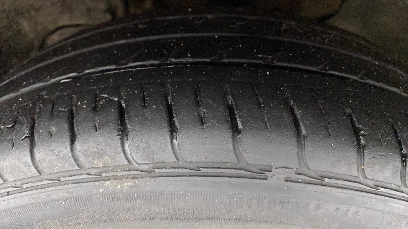 2019 Tata TIGOR 1.2 XZA+ RTN, Petrol, Automatic, 88,210 km, Left Front Tyre Tread