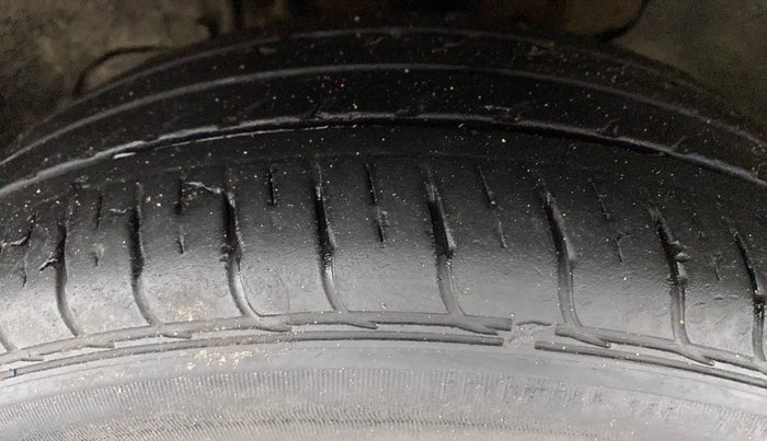 2019 Tata TIGOR 1.2 XZA+ RTN, Petrol, Automatic, 88,210 km, Left Front Tyre Tread