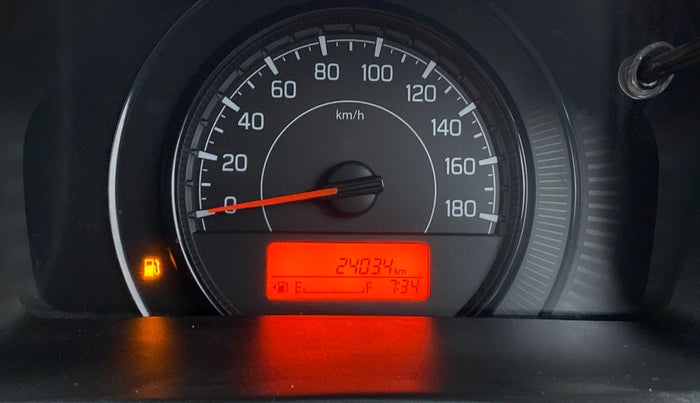 2019 Maruti New Wagon-R VXI 1.2L, Petrol, Manual, 24,131 km, Odometer Image