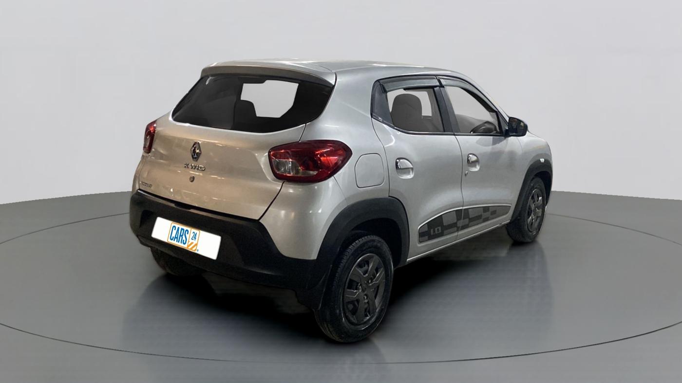 2018 Renault Kwid 1.0 RXT, Petrol, Manual, 38,226 km, Right Back Diagonal