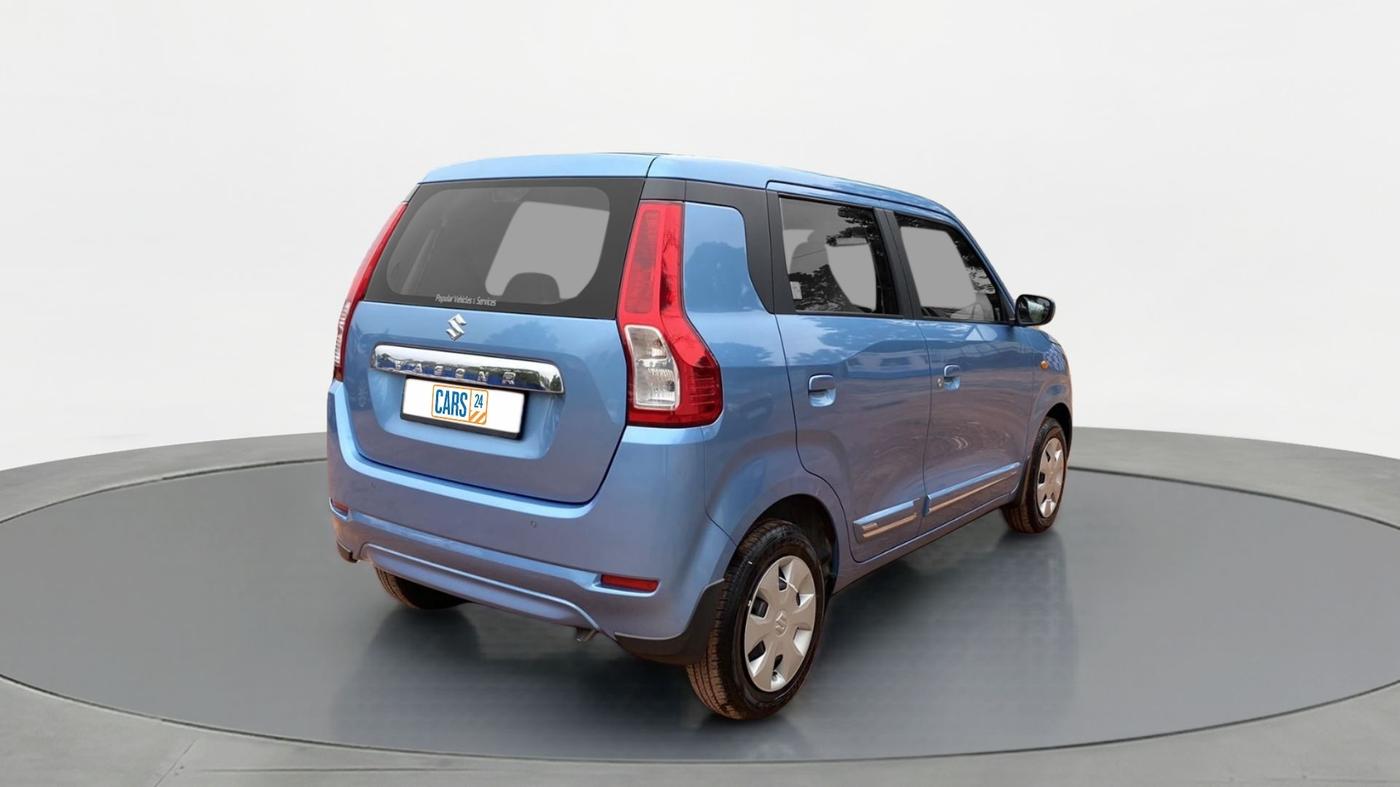 2019 Maruti New Wagon-R VXI 1.2L, Petrol, Manual, 15,134 km, Right Back Diagonal