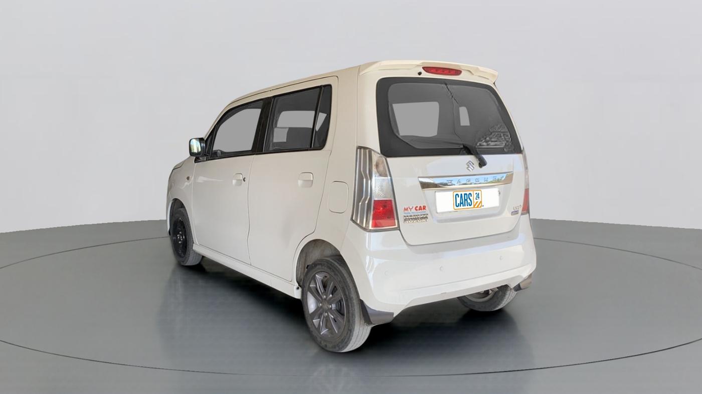 2017 Maruti Wagon R 1.0 VXI PLUS AMT, Petrol, Automatic, 33,961 km, Left Back Diagonal