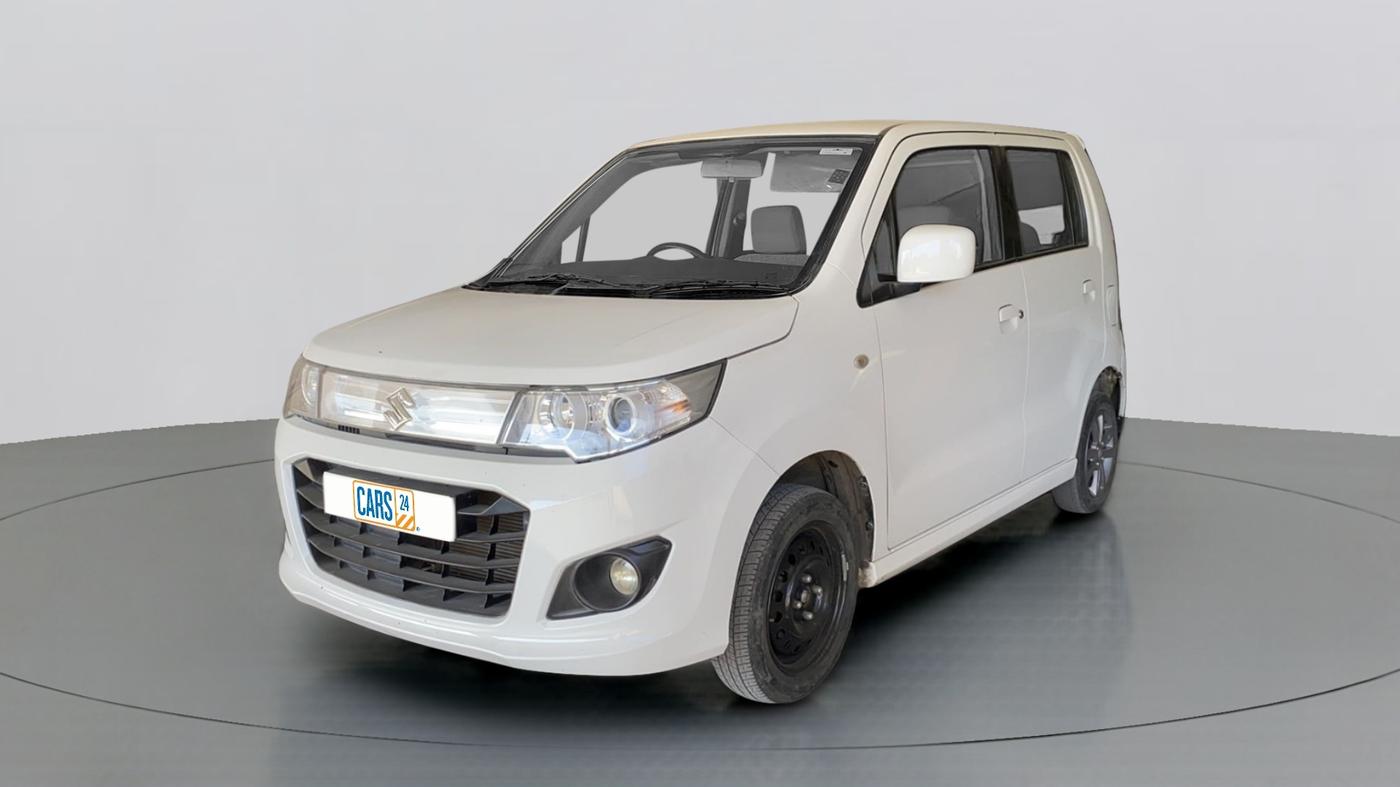 2017 Maruti Wagon R 1.0 VXI PLUS AMT, Petrol, Automatic, 33,961 km, Left Front Diagonal