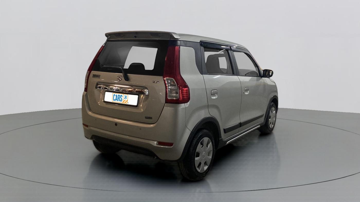 2019 Maruti New Wagon-R ZXI 1.2L AGS, Petrol, Automatic, 30,907 km, Right Back Diagonal