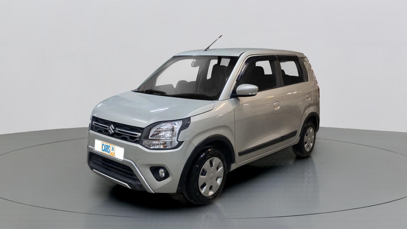 2019 Maruti New Wagon-R ZXI 1.2L AGS, Petrol, Automatic, 30,907 km, Left Front Diagonal