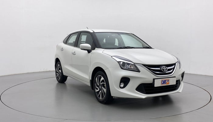 2021 Toyota Glanza G CVT, Petrol, Automatic, 9,121 km, Right Front Diagonal