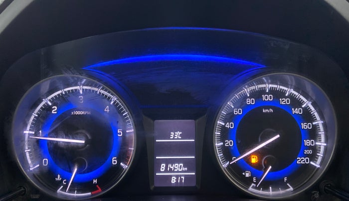 2018 Maruti Baleno DELTA DIESEL 1.3, Diesel, Manual, 81,490 km, Odometer Image