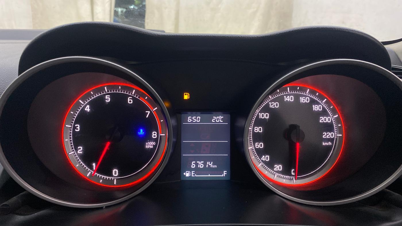 2018 Maruti Swift ZXI PLUS, Petrol, Manual, 67,613 km, Odometer Image