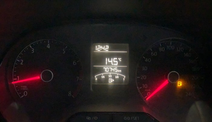 2018 Volkswagen Polo TRENDLINE 1.2L PETROL, Petrol, Manual, 70,719 km, Odometer Image