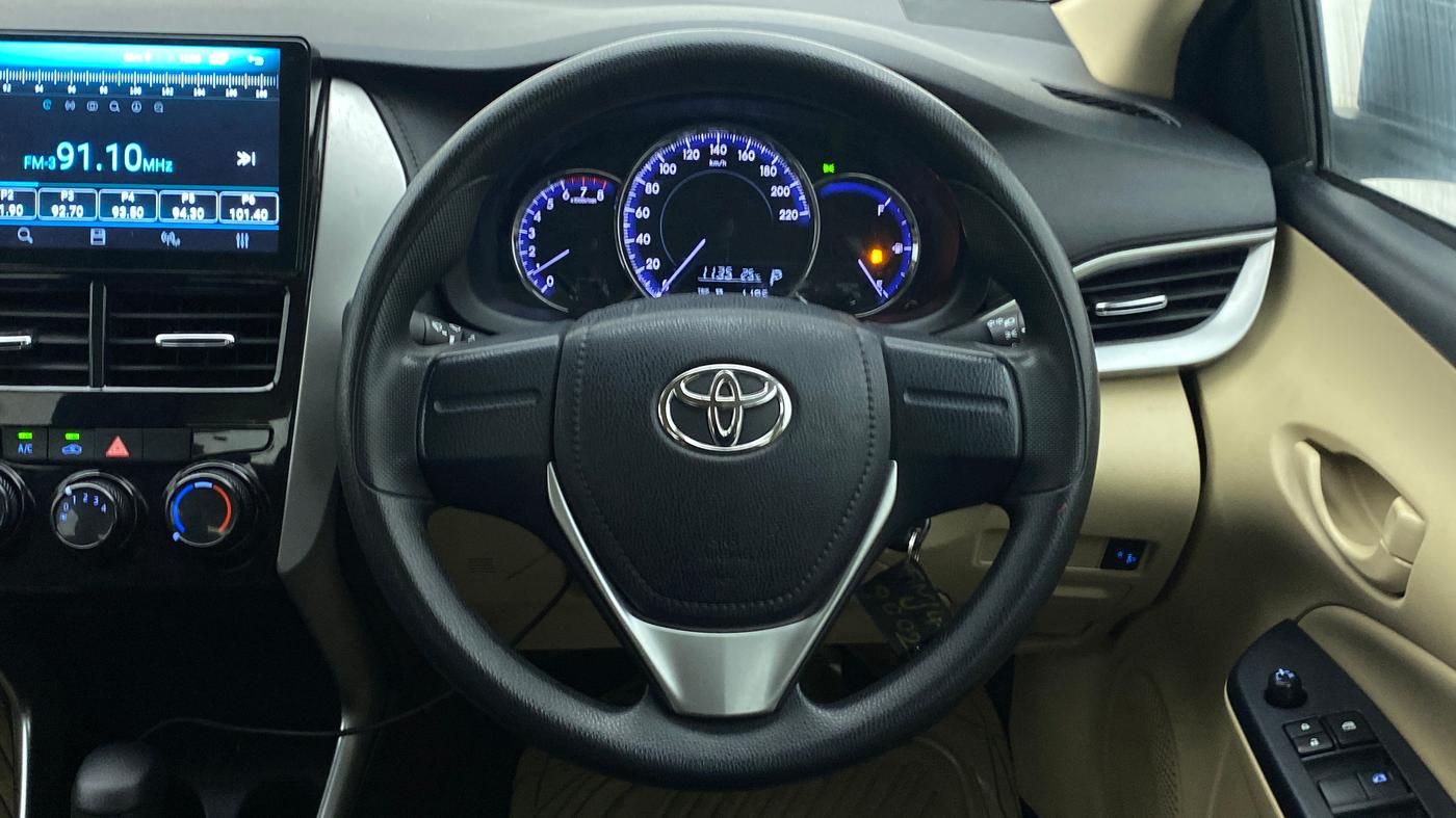 2019 Toyota YARIS J CVT, Petrol, Automatic, 28,145 km, Steering Wheel Close Up