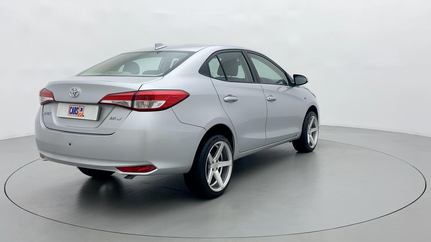 2019 Toyota YARIS J CVT, Petrol, Automatic, 28,145 km, Right Back Diagonal