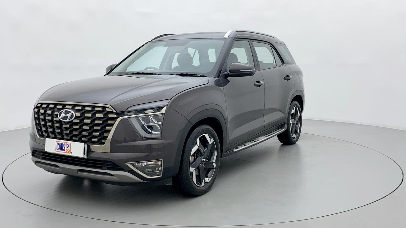2021 Hyundai ALCAZAR 1.5 SIGNATURE (O) AT 6STR, Diesel, Automatic, 24,395 km, Left Front Diagonal