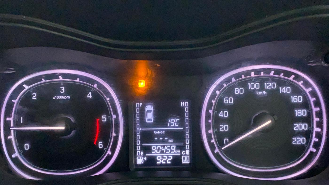 2018 Maruti Vitara Brezza ZDI, Diesel, Manual, 90,675 km, Odometer Image