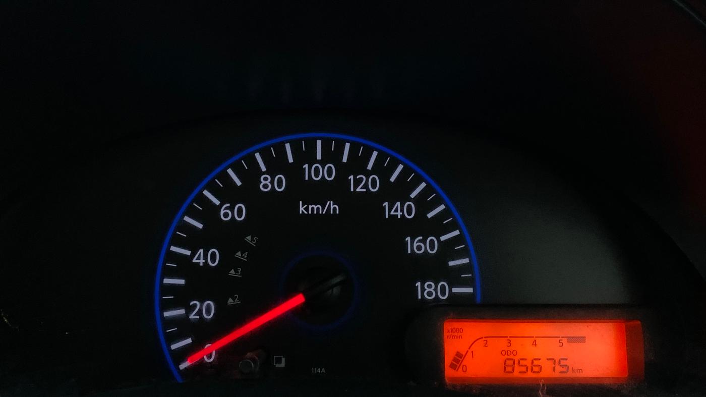 2019 Datsun Go A Optional, Petrol, Manual, 85,976 km, Odometer Image