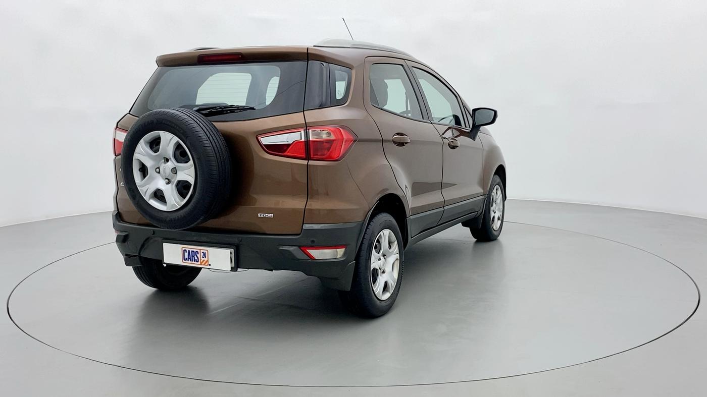 2016 Ford Ecosport 1.5 TREND+ TDCI, Diesel, Manual, 73,989 km, Right Back Diagonal