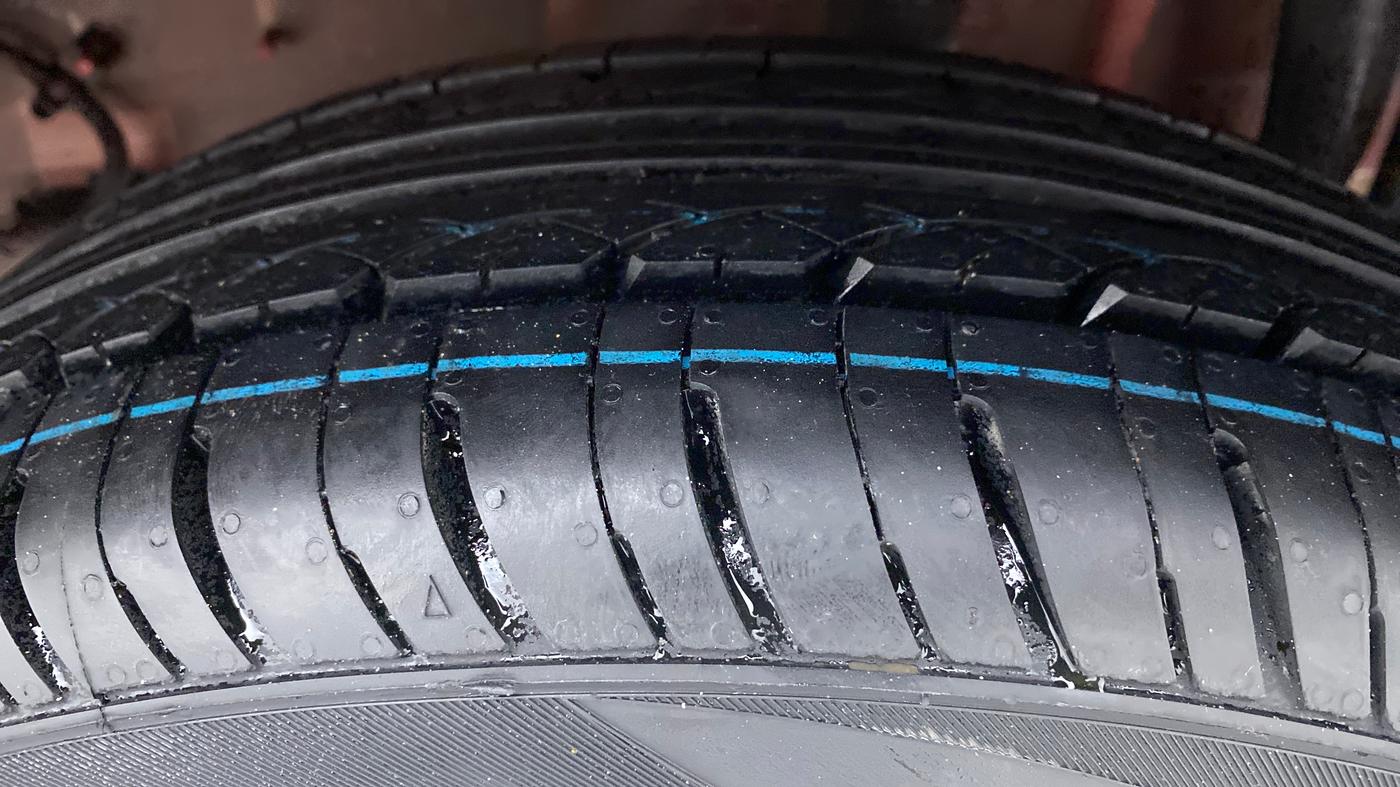 2020 Tata Tiago XE 1.2 REVOTRON, Petrol, Manual, 24,737 km, Left Rear Tyre Tread