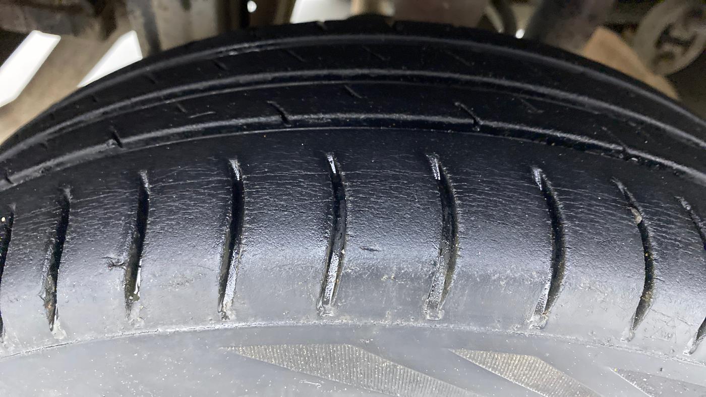 2011 Maruti Alto K10 VXI P, Petrol, Manual, 51,101 km, Right Rear Tyre Tread