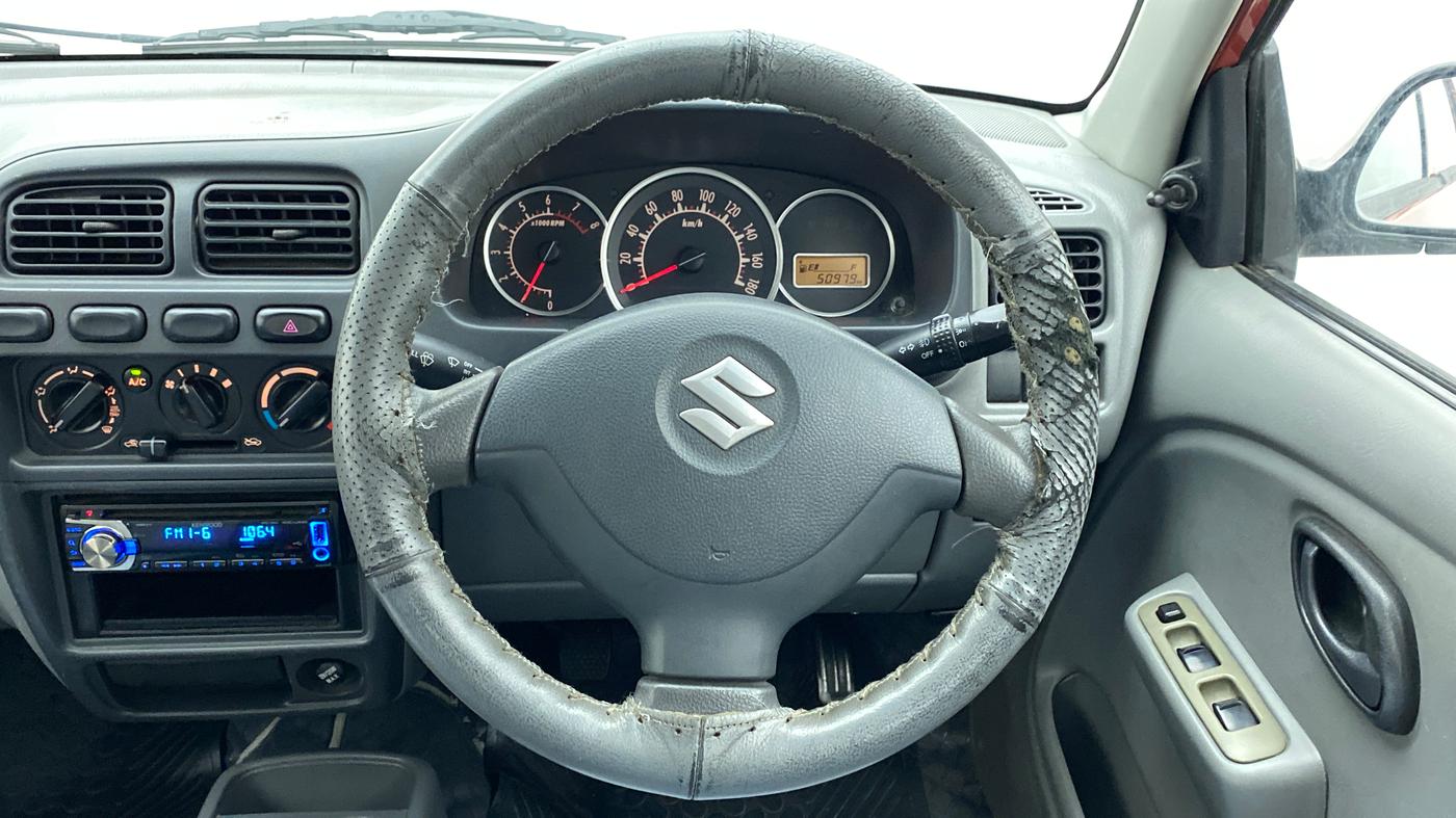 2011 Maruti Alto K10 VXI P, Petrol, Manual, 51,101 km, Steering Wheel Close Up