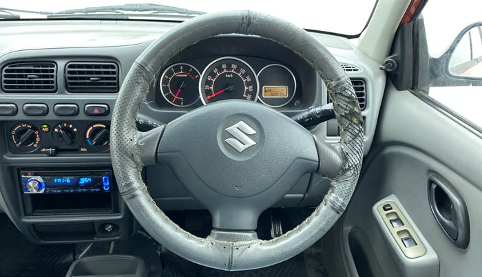 2011 Maruti Alto K10 VXI P, Petrol, Manual, 51,101 km, Steering Wheel Close Up