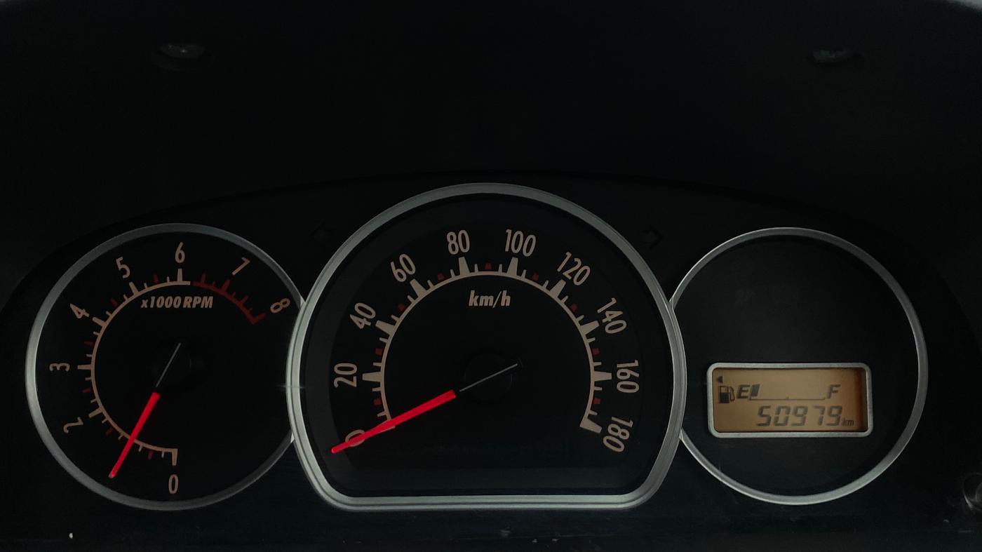2011 Maruti Alto K10 VXI P, Petrol, Manual, 51,101 km, Odometer Image