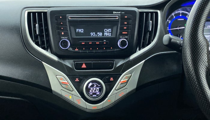 2016 Maruti Baleno DELTA PETROL 1.2, Petrol, Manual, 76,835 km, Air Conditioner