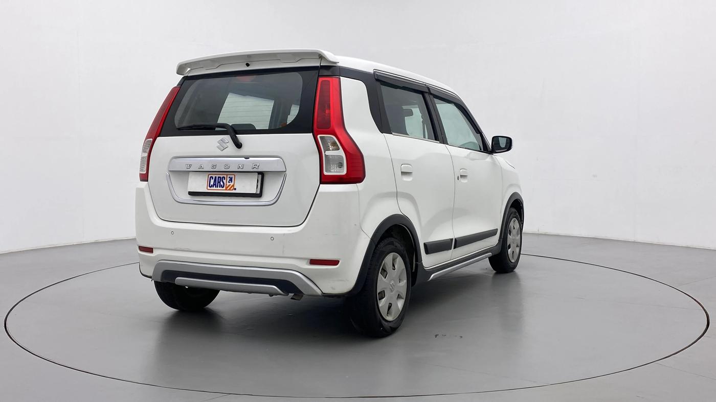 2019 Maruti New Wagon-R ZXI 1.2 old, CNG, Manual, 93,341 km, Right Back Diagonal