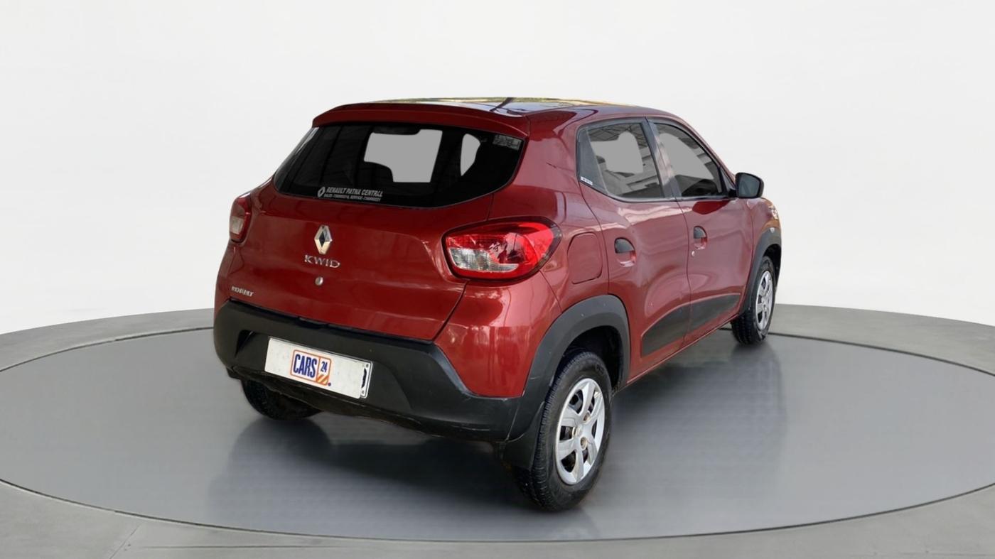 2018 Renault Kwid RXT, Petrol, Manual, 41,519 km, Right Back Diagonal