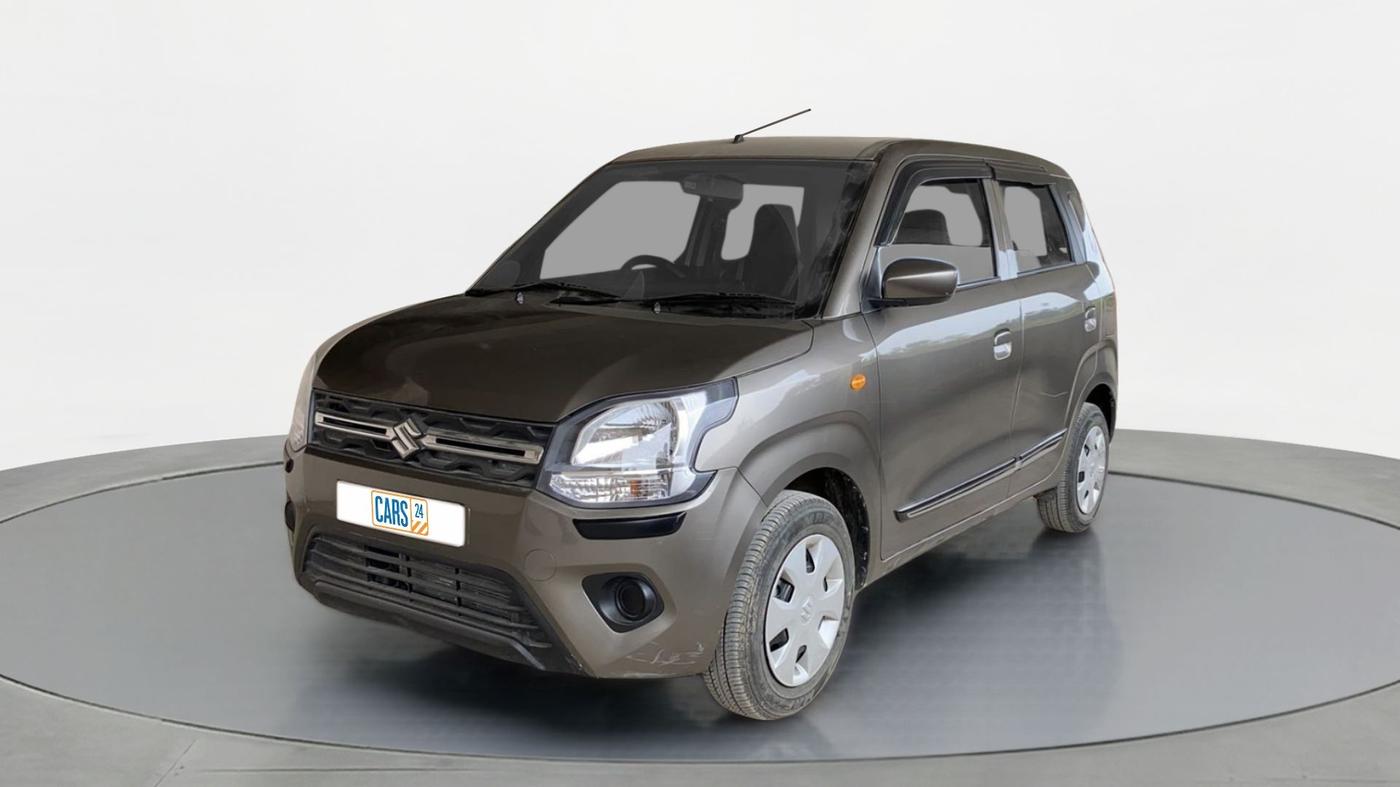 2021 Maruti New Wagon-R VXI 1.0, Petrol, Manual, 7,573 km, Left Front Diagonal
