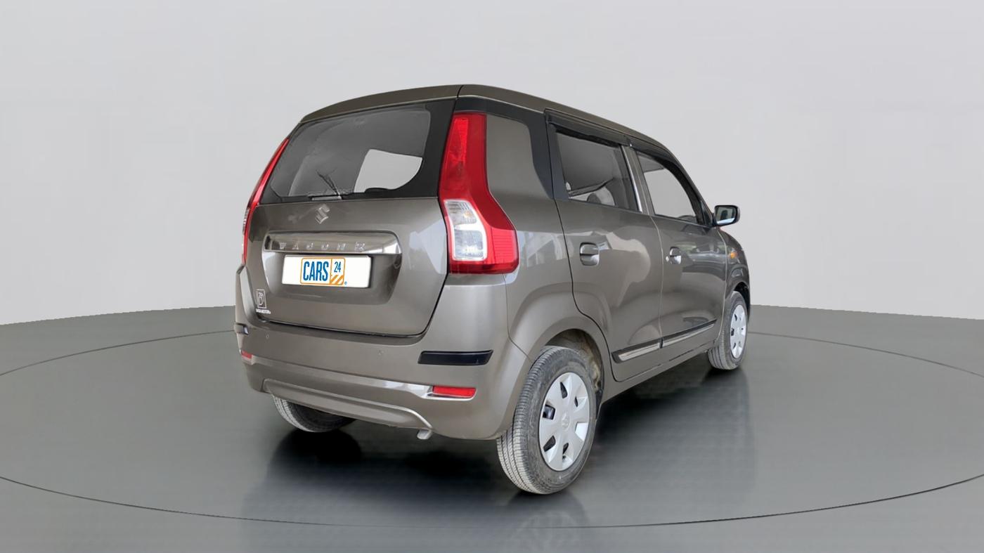 2021 Maruti New Wagon-R VXI 1.0, Petrol, Manual, 7,573 km, Right Back Diagonal